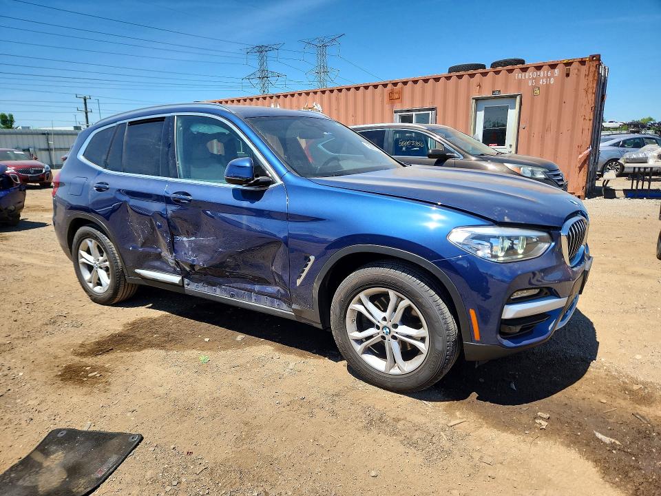 2021 Bmw X3 მანქანა იყიდება აუქციონზე, vin: 5UXTY5C02M9E87106, აუქციონის ნომერი: 55072186