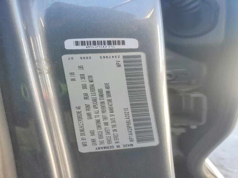 Aukcja sprzedaży 2006 Porsche Cayenne, vin: WP1AA29P66LA20210, numer aukcji: 53350026