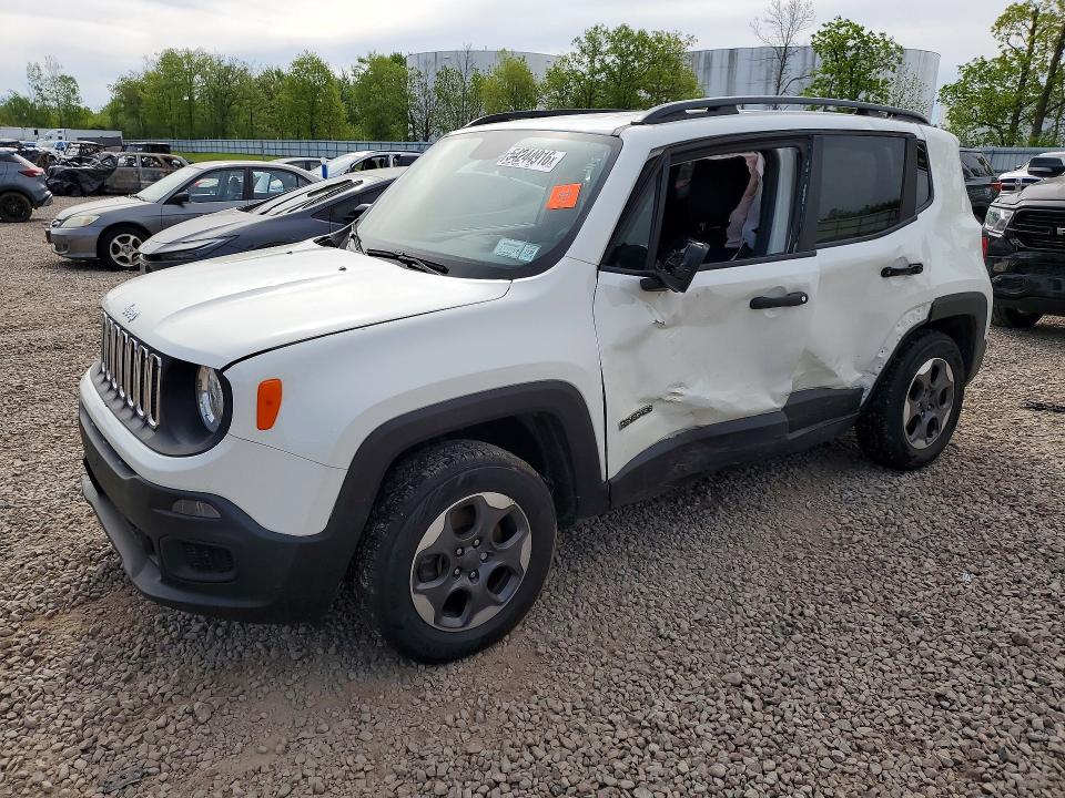 Продаж на аукціоні авто 2018 Jeep Renegade, vin: ZACCJBAB3JPH40904, номер лоту: 54244916