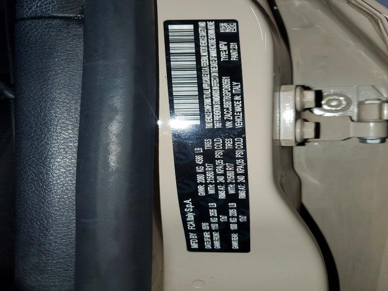 Продажа на аукционе авто 2016 Jeep Renegade, vin: ZACCJBBT6GPD80561, номер лота: 54002646
