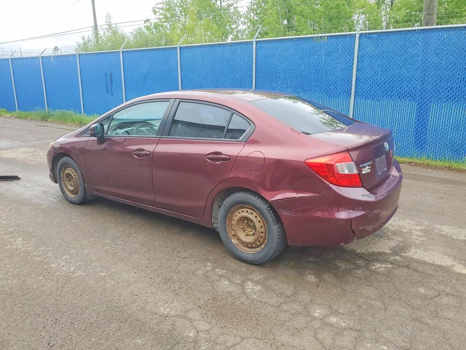 48225276 :رقم المزاد ، 2HGFB2F42CH001520 vin ، 2012 Honda Civic مزاد بيع