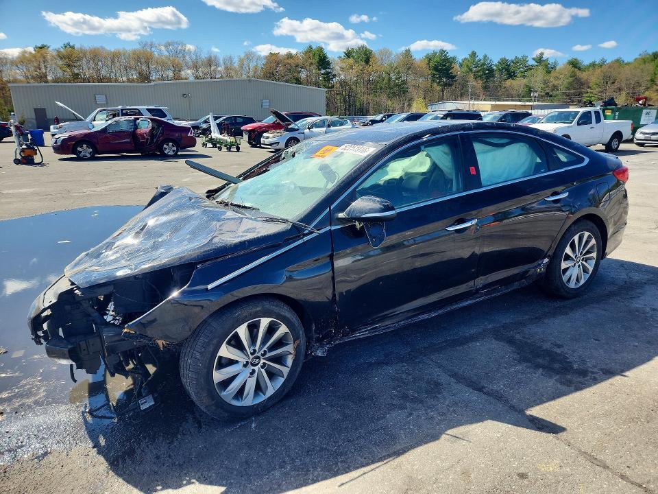 2017 Hyundai Sonata მანქანა იყიდება აუქციონზე, vin: 5NPE34AF1HH442002, აუქციონის ნომერი: 52251916
