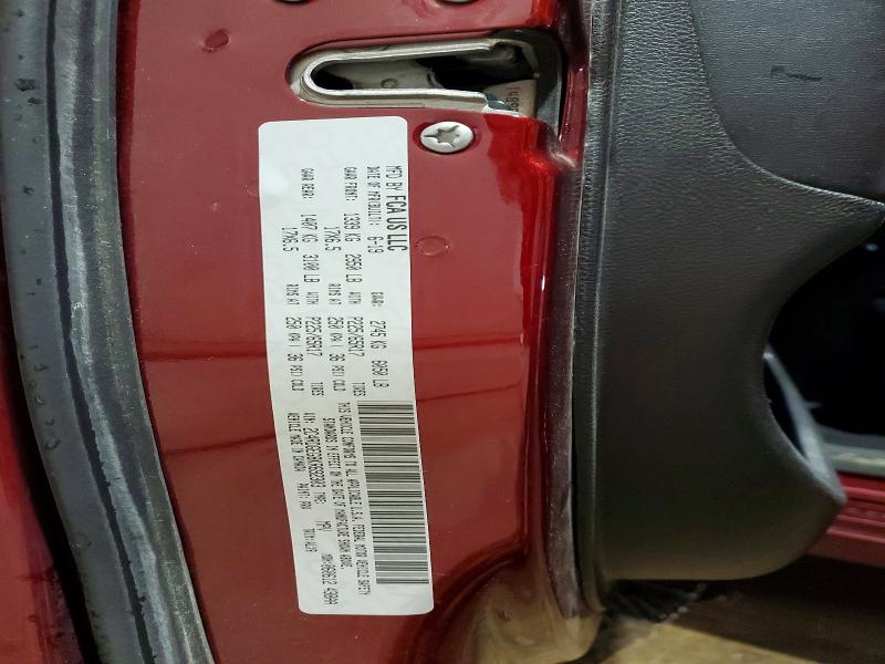 2019 Dodge Grand Caravan მანქანა იყიდება აუქციონზე, vin: 2C4RDGEG8KR692303, აუქციონის ნომერი: 53056056