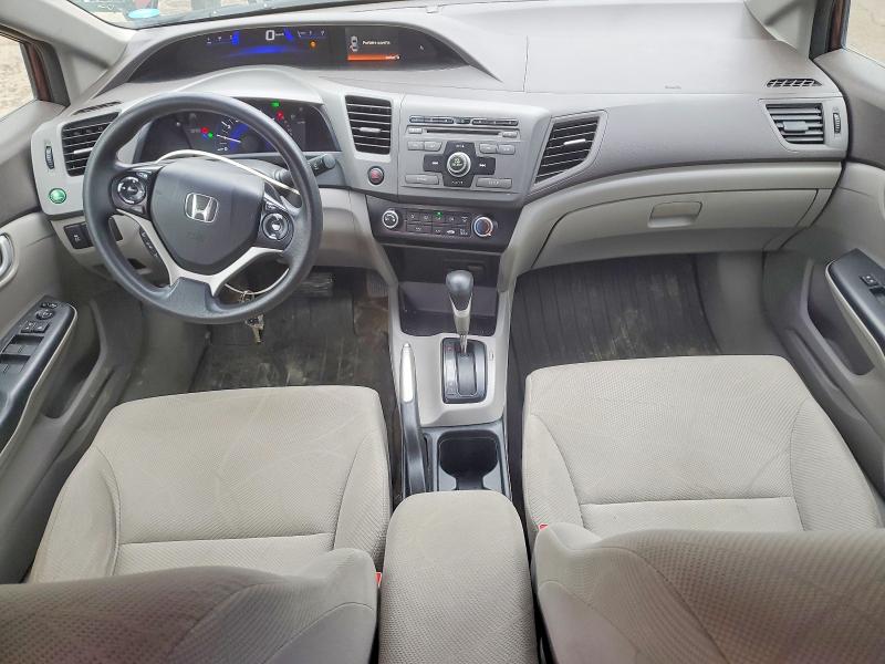 48225276 :رقم المزاد ، 2HGFB2F42CH001520 vin ، 2012 Honda Civic مزاد بيع