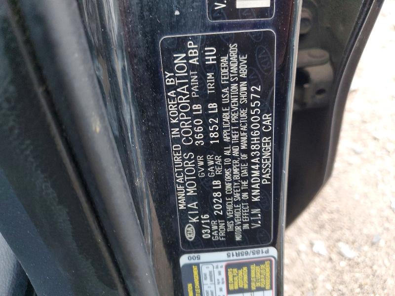 Aukcja sprzedaży 2017 Kia Rio, vin: KNADM4A38H6005572, numer aukcji: 53974916