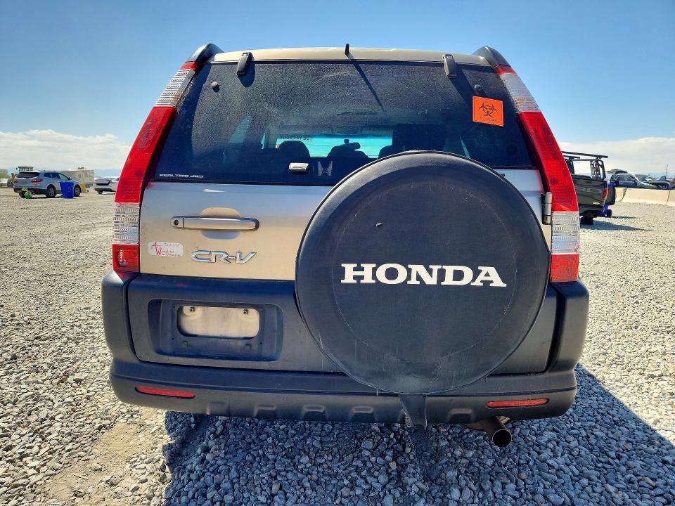 2006 Honda Cr-v მანქანა იყიდება აუქციონზე, vin: SHSRD78866U419813, აუქციონის ნომერი: 52187536