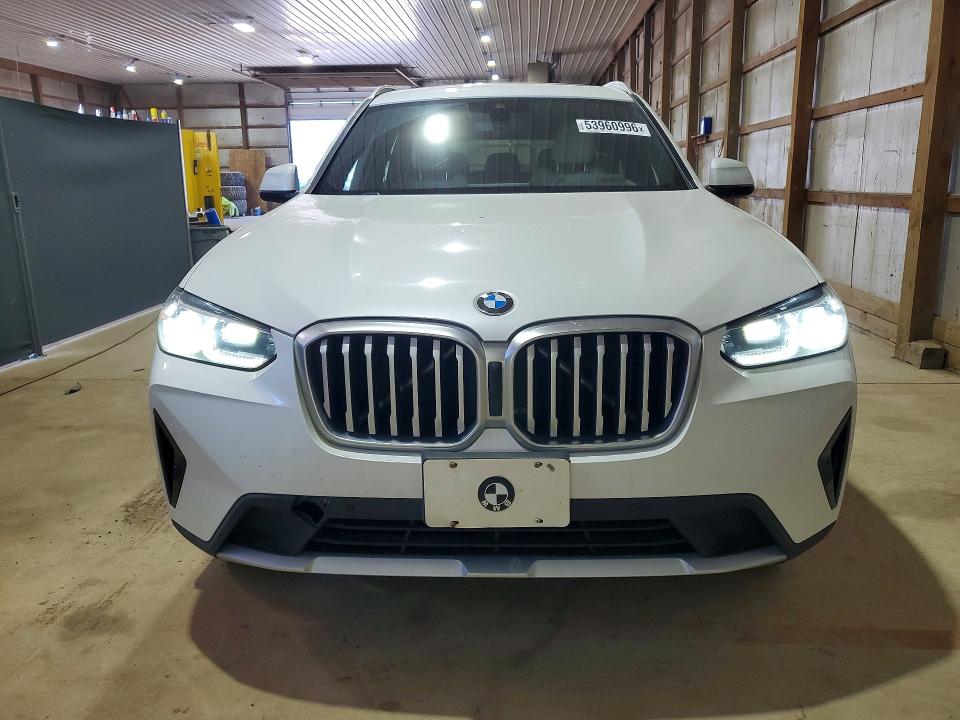 2022 Bmw X3 მანქანა იყიდება აუქციონზე, vin: WBX57DP01NN154485, აუქციონის ნომერი: 53960996