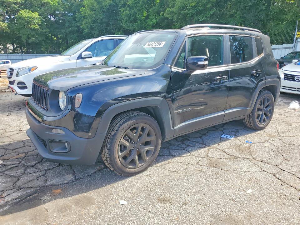 Продаж на аукціоні авто 2018 Jeep Renegade, vin: ZACCJABB5JPH60094, номер лоту: 55121356
