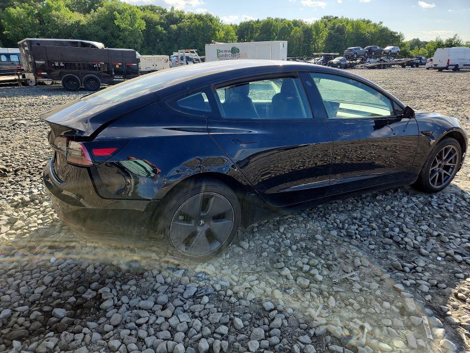 Продажа на аукционе авто 2022 Tesla Model 3, vin: 5YJ3E1EA2NF194819, номер лота: 55522956
