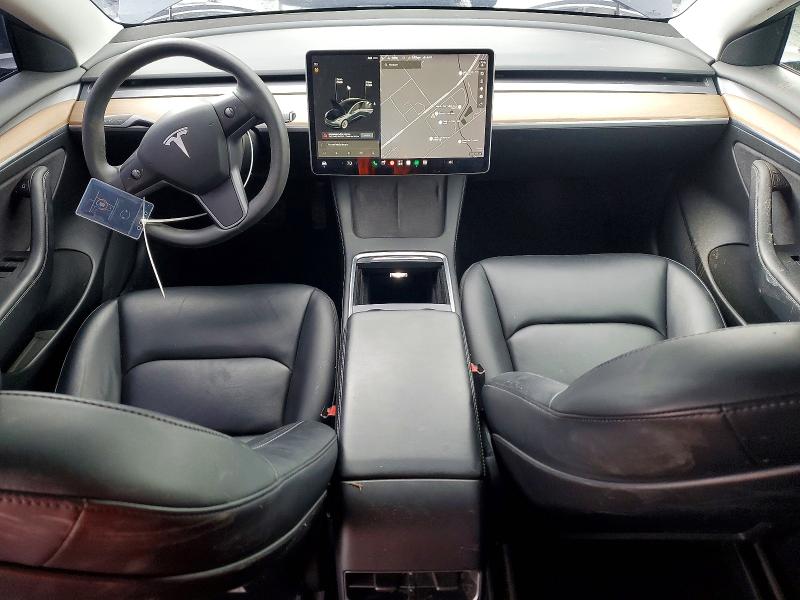 55198096 :رقم المزاد ، 5YJ3E1EB1MF975046 vin ، 2021 Tesla Model 3 مزاد بيع