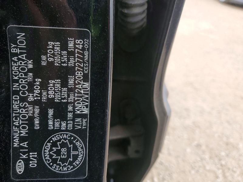 Aukcja sprzedaży 2011 Kia Soul, vin: KNDJT2A20B7277748, numer aukcji: 52158016