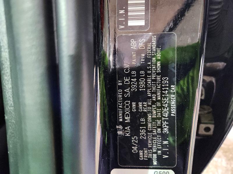 Продажа на аукционе авто 2025 Kia K4, vin: 3KPFT4DE4SE141193, номер лота: 52101856