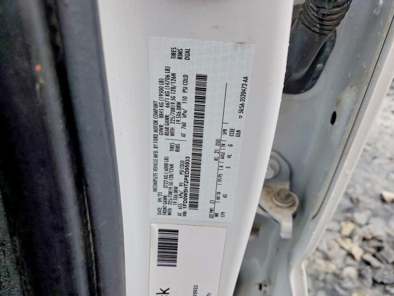 2023 Ford F550 მანქანა იყიდება აუქციონზე, vin: 1FD0W5HT2PED95933, აუქციონის ნომერი: 53946056