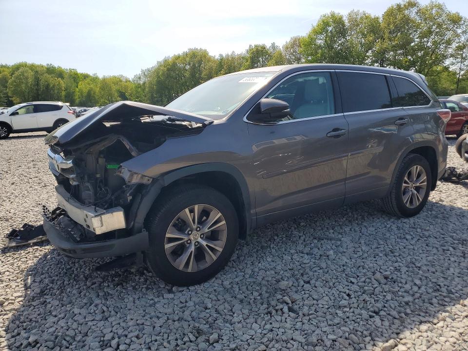 2014 Toyota Highlander მანქანა იყიდება აუქციონზე, vin: 5TDBKRFH1ES029774, აუქციონის ნომერი: 53653076