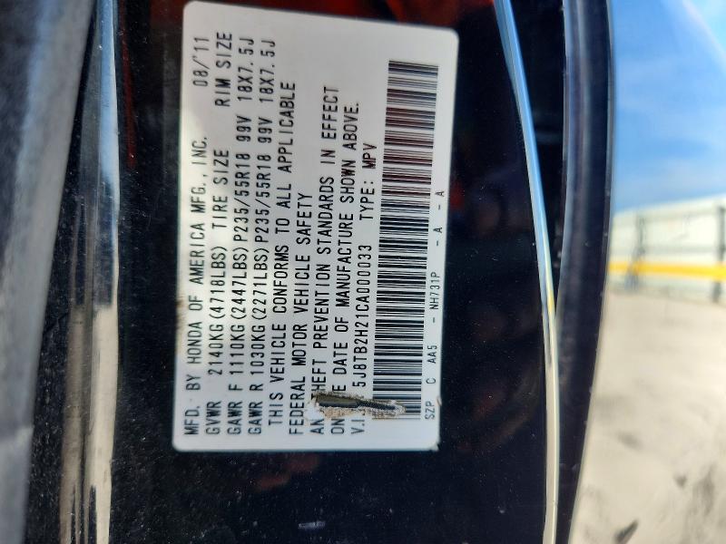 Продаж на аукціоні авто 2012 Acura Rdx, vin: 5J8TB2H21CA000033, номер лоту: 55050296