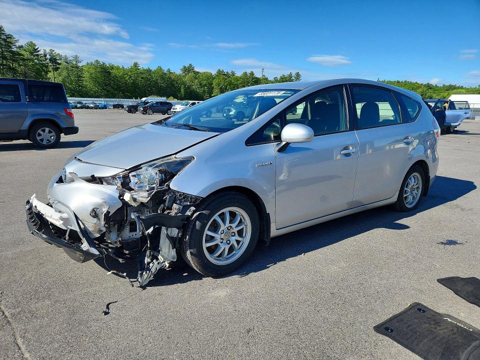 55031176 :رقم المزاد ، JTDZN3EU7FJ036051 vin ، 2015 Toyota Prius V مزاد بيع