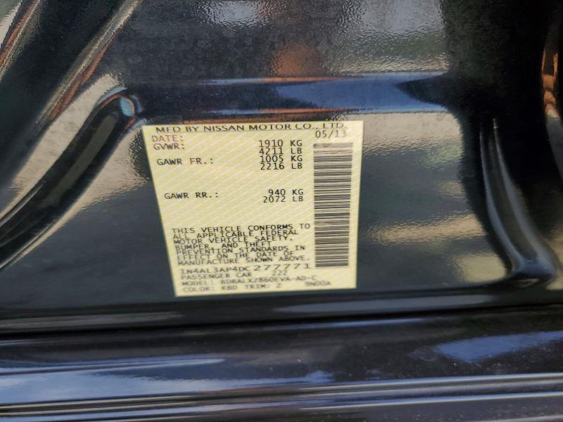 Продажа на аукционе авто 2013 Nissan Altima, vin: 1N4AL3AP4DC277771, номер лота: 53212546