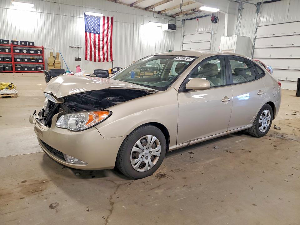 52950196 :رقم المزاد ، KMHDU4AD3AU170941 vin ، 2010 Hyundai Elantra مزاد بيع
