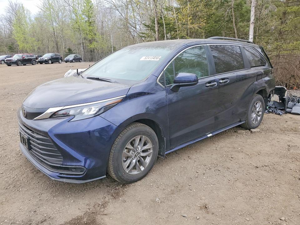 2026 Toyota Sienna მანქანა იყიდება აუქციონზე, vin: 5TDGRKEC5TS291356, აუქციონის ნომერი: 52413456
