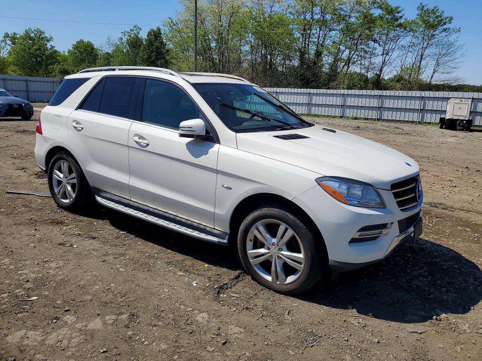 Aukcja sprzedaży 2012 Mercedes-benz Ml, vin: 4JGDA5HB7CA027689, numer aukcji: 52884856