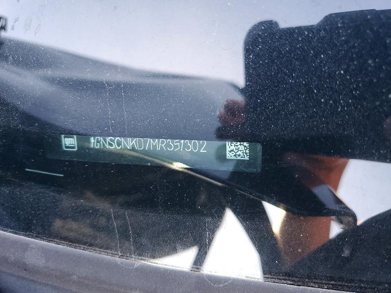 Продаж на аукціоні авто 2021 Chevrolet Tahoe, vin: 1GNSCNKD7MR351302, номер лоту: 55438496