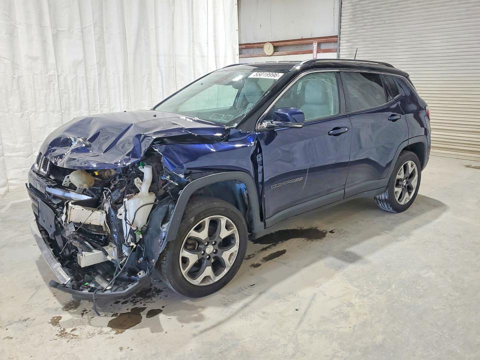 2018 Jeep Compass მანქანა იყიდება აუქციონზე, vin: 3C4NJDCB8JT131804, აუქციონის ნომერი: 55019996