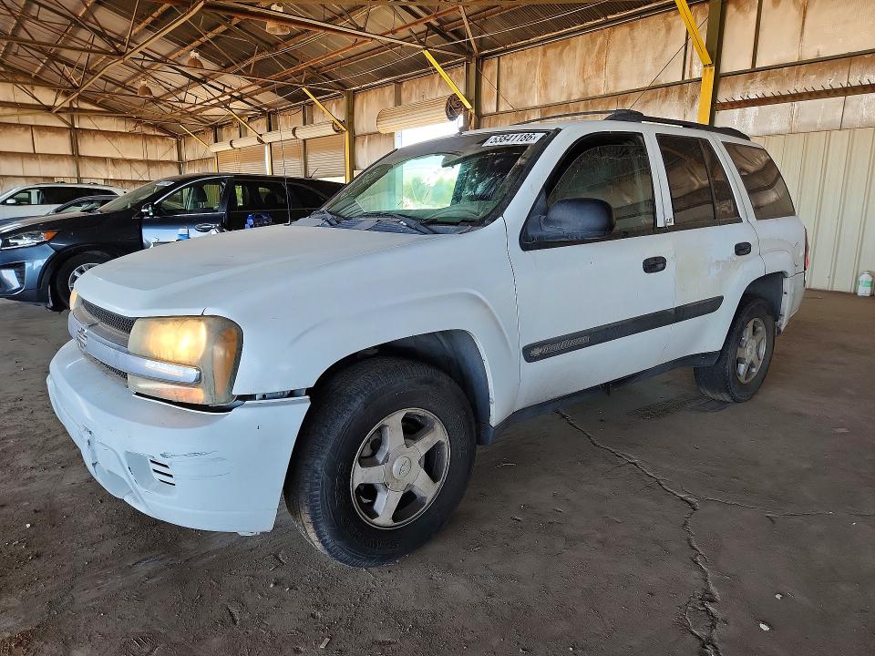 Aukcja sprzedaży 2004 Chevrolet Trailblazer, vin: 1GNDS13S842357345, numer aukcji: 53841186
