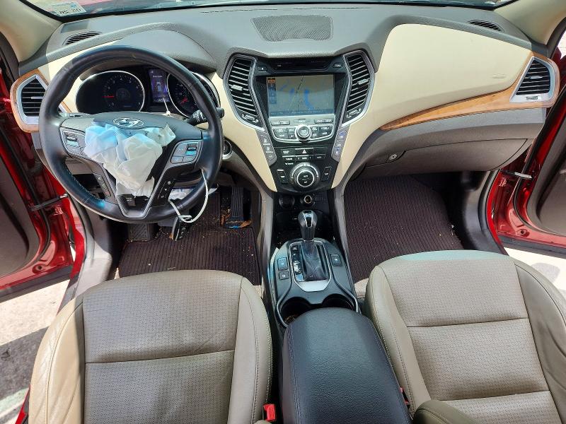 2014 Hyundai Santa Fe მანქანა იყიდება აუქციონზე, vin: KM8SR4HF9EU081283, აუქციონის ნომერი: 54912866