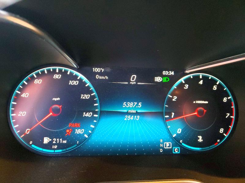2022 Mercedes-benz Glc მანქანა იყიდება აუქციონზე, vin: W1N0G8EB1NG071168, აუქციონის ნომერი: 54671256