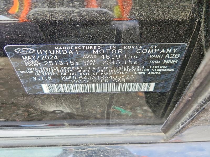 Aukcja sprzedaży 2024 Hyundai Sonata, vin: KMHL64JA4RA406523, numer aukcji: 52005256