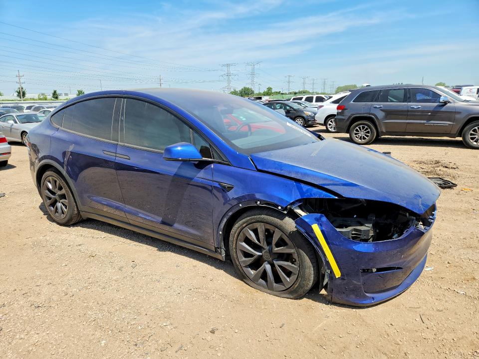 Продажа на аукционе авто 2024 Tesla Model X, vin: 7SAXCAE53RF442126, номер лота: 55010956