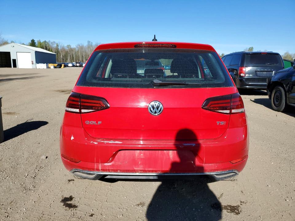 2018 Volkswagen Golf მანქანა იყიდება აუქციონზე, vin: 3VWG17AU1JM254124, აუქციონის ნომერი: 52737916