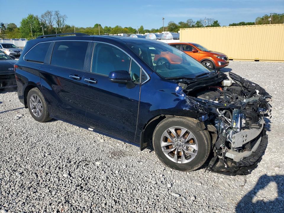 52829776 :رقم المزاد ، 5TDYSKFCXRS126757 vin ، 2024 Toyota Sienna مزاد بيع