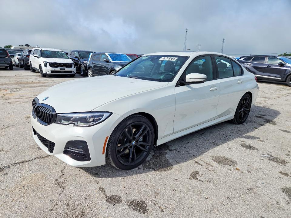 Aukcja sprzedaży 2020 Bmw 330xi, vin: 3MW5R7J09L8B45113, numer aukcji: 54709586