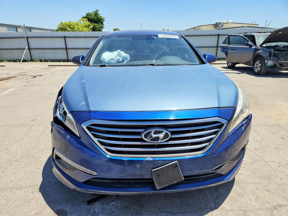 2015 Hyundai Sonata მანქანა იყიდება აუქციონზე, vin: 5NPE24AF9FH026201, აუქციონის ნომერი: 53846956