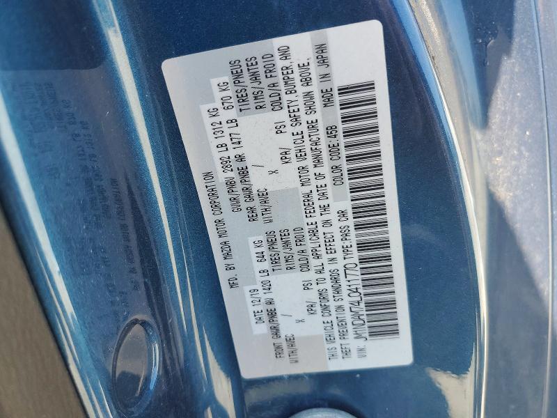 Продаж на аукціоні авто 2020 Mazda Mx-5 Miata, vin: JM1NDAM74L0411770, номер лоту: 52646926