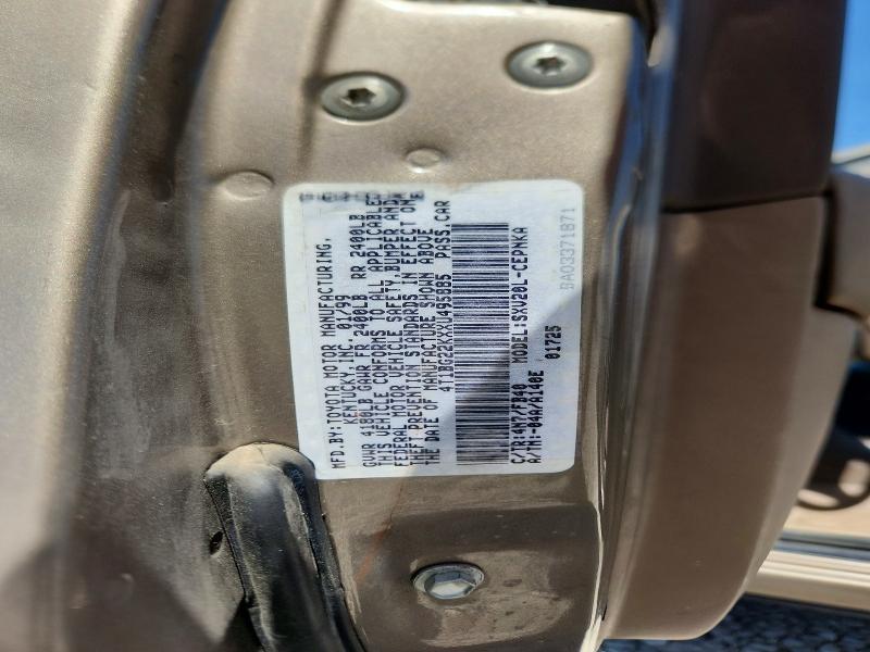 Продажа на аукционе авто 1999 Toyota Camry, vin: 4T1BG22KXXU495885, номер лота: 53110476