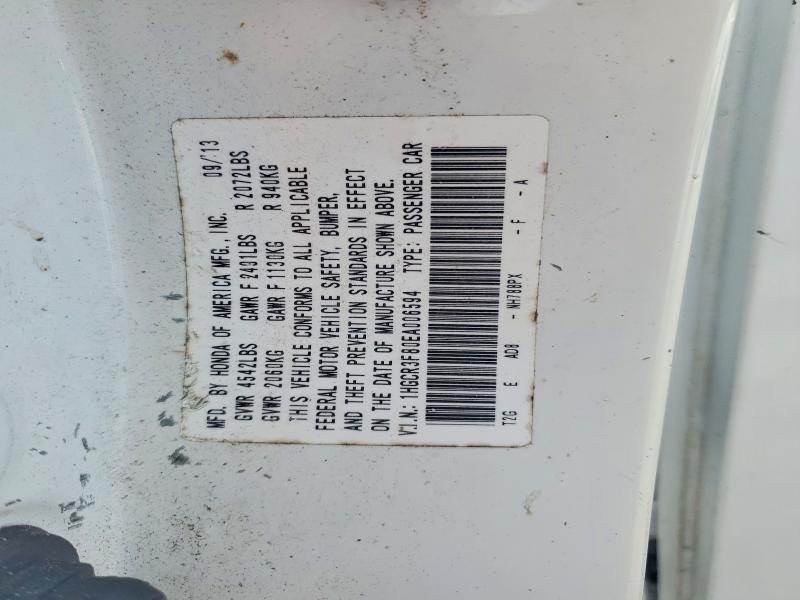Aukcja sprzedaży 2014 Honda Accord, vin: 1HGCR3F80EA006594, numer aukcji: 54402496