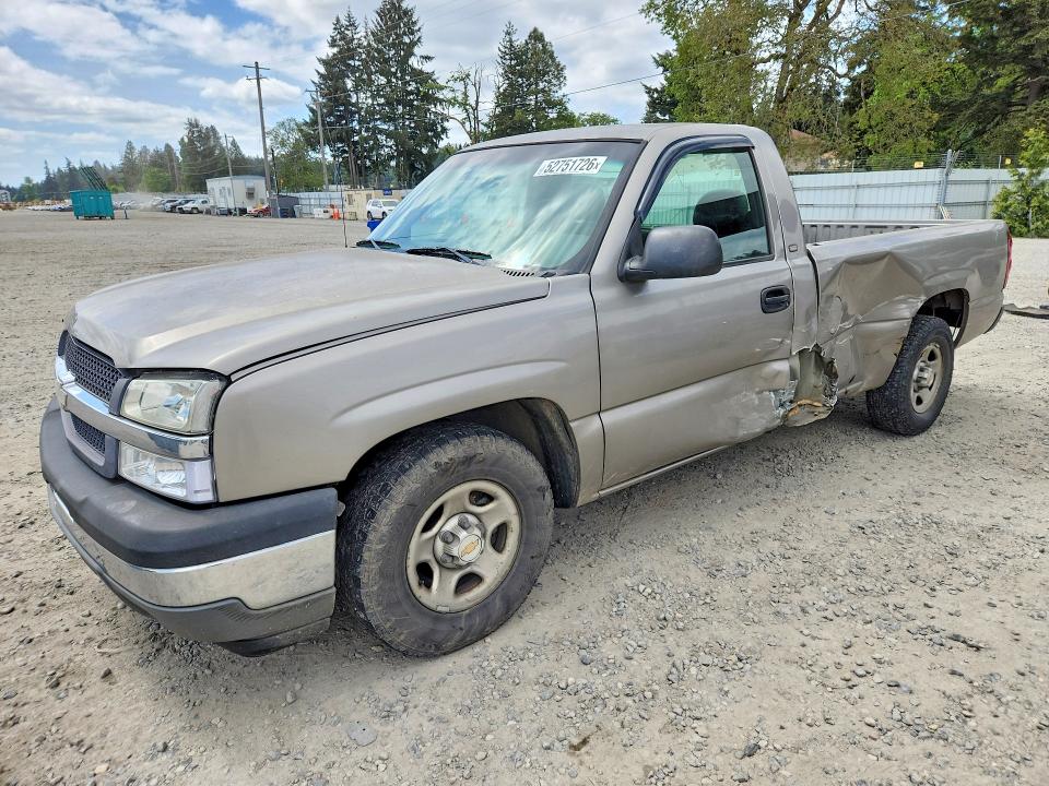 52751726 :رقم المزاد ، 1GCEC14X23Z119355 vin ، 2003 Chevrolet Silverado مزاد بيع