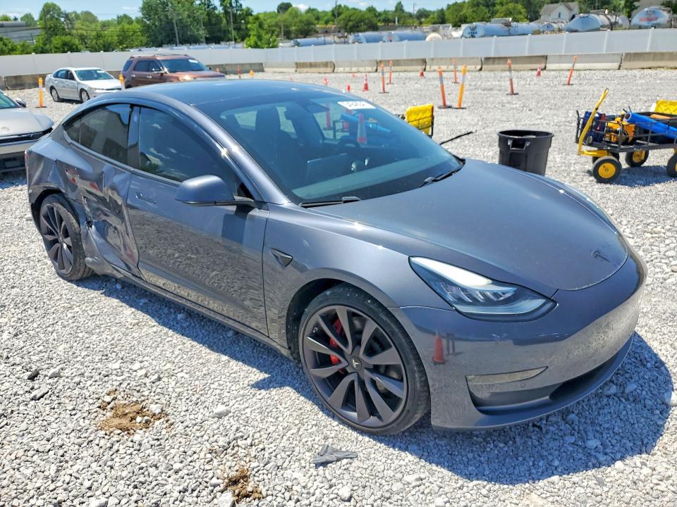 2020 Tesla Model 3 მანქანა იყიდება აუქციონზე, vin: 5YJ3E1ECXLF719706, აუქციონის ნომერი: 54948046