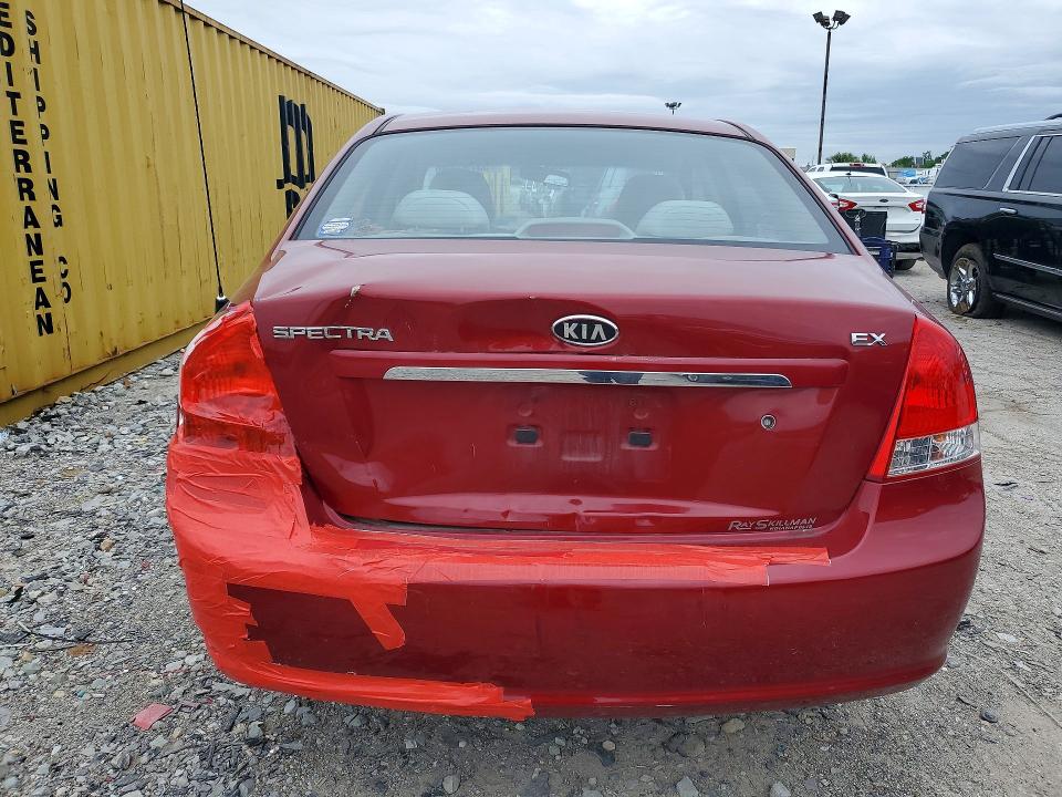 Продажа на аукционе авто 2008 Kia Spectra, vin: KNAFE121385531907, номер лота: 53796286