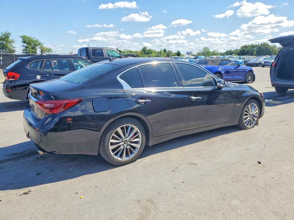 Продаж на аукціоні авто 2018 Infiniti Q50, vin: JN1EV7AR4JM440247, номер лоту: 52094836