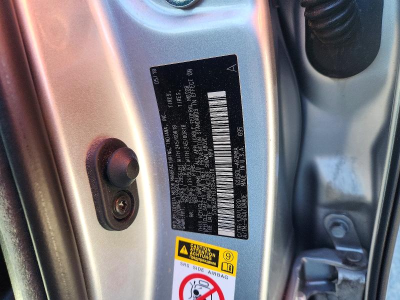 Продажа на аукционе авто 2018 Toyota Highlander, vin: 5TDKZRFH3JS544510, номер лота: 53692766
