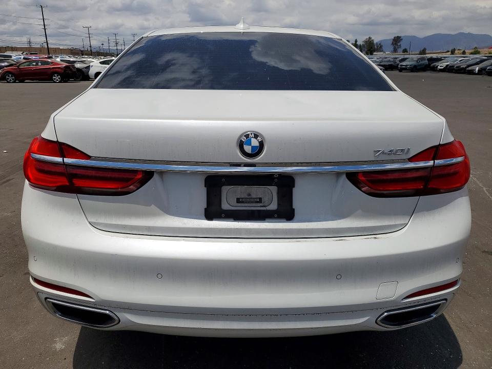 2019 Bmw 740 მანქანა იყიდება აუქციონზე, vin: WBA7E2C54KB218532, აუქციონის ნომერი: 54502026