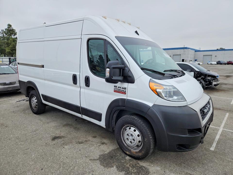2022 Ram Promaster 2500 მანქანა იყიდება აუქციონზე, vin: 3C6LRVCG8NE111216, აუქციონის ნომერი: 53939916