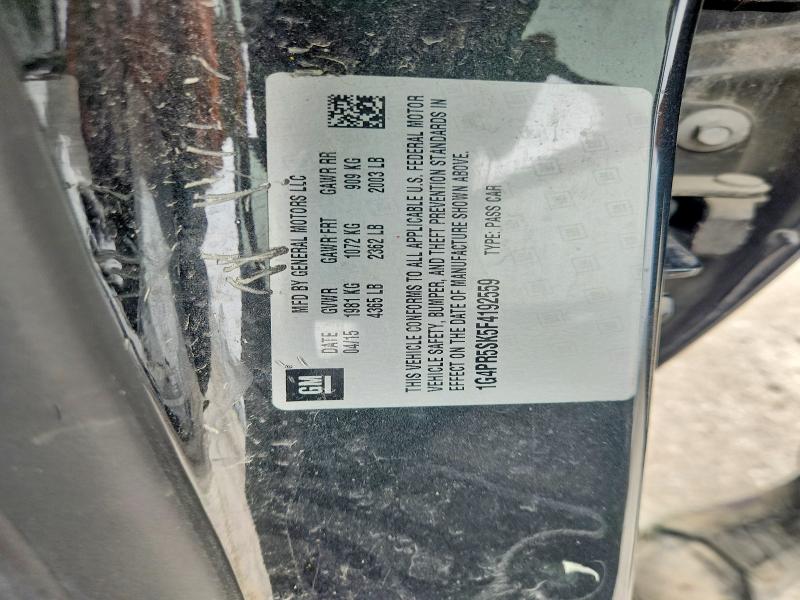 Продаж на аукціоні авто 2015 Buick Verano, vin: 1G4PR5SK5F4192559, номер лоту: 54081096