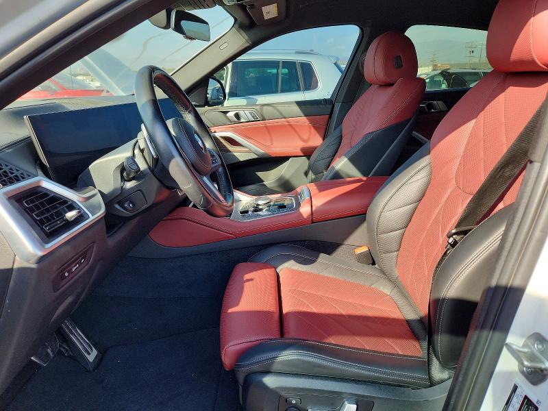 52260386 :رقم المزاد ، 5UX33EX09R9S37570 vin ، 2024 Bmw X6 مزاد بيع