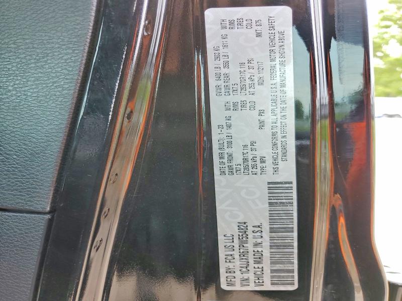 Продаж на аукціоні авто 2023 Jeep Wrangler, vin: 1C4JJXR67PW554824, номер лоту: 55503466