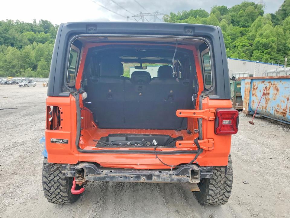 52824056 :رقم المزاد ، 1C4HJXFNXLW177989 vin ، 2020 Jeep Wrangler Unlimited مزاد بيع