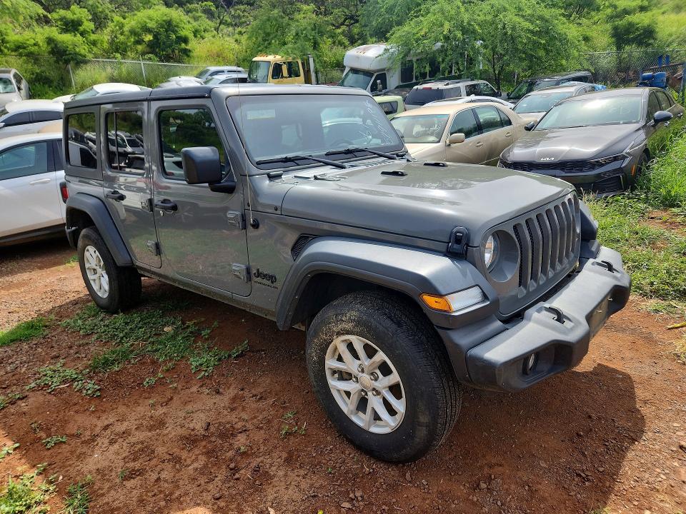 52911196 :رقم المزاد ، 1C4HJXDG5PW632886 vin ، 2023 Jeep Wrangler مزاد بيع